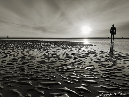 Antony Gormley another place Landscape Art by Christopher beever 25