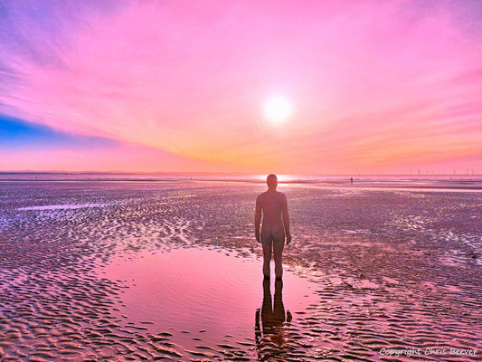 Antony Gormley another place Landscape Art by Christopher beever 26