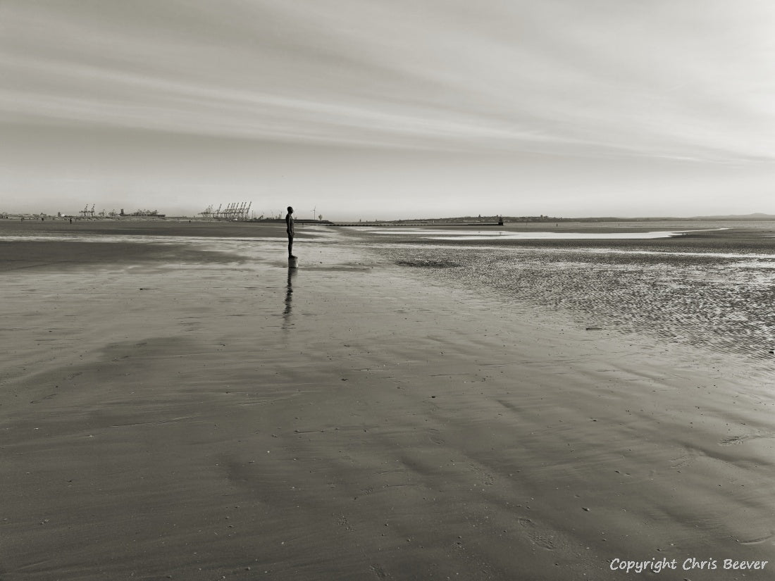 Antony Gormley another place Landscape Art by Christopher beever 28
