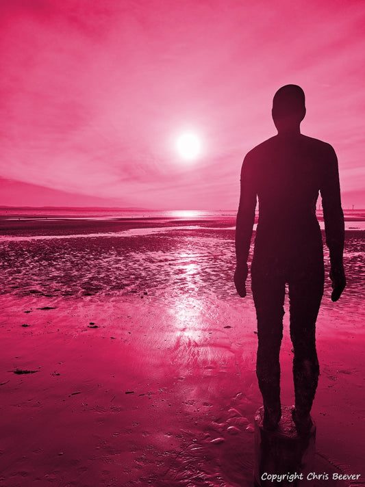 Antony Gormley another place Landscape Art by Christopher beever 29