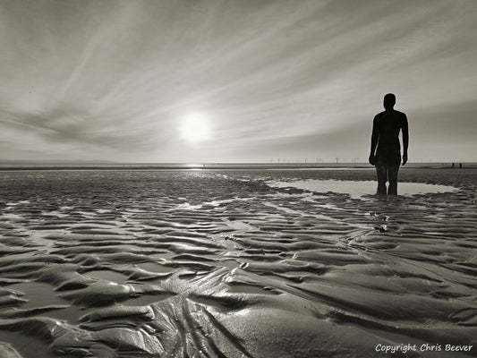 Antony Gormley another place Landscape Art by Christopher beever 7