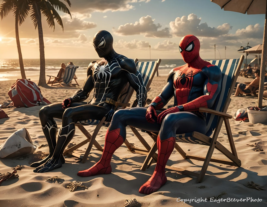 Original Super Hero Art by UK Artist Chris Beever 43