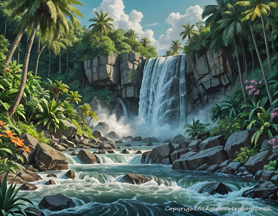 Waterfall Landscape Art & Photography by UK Artist Chris Beever 19