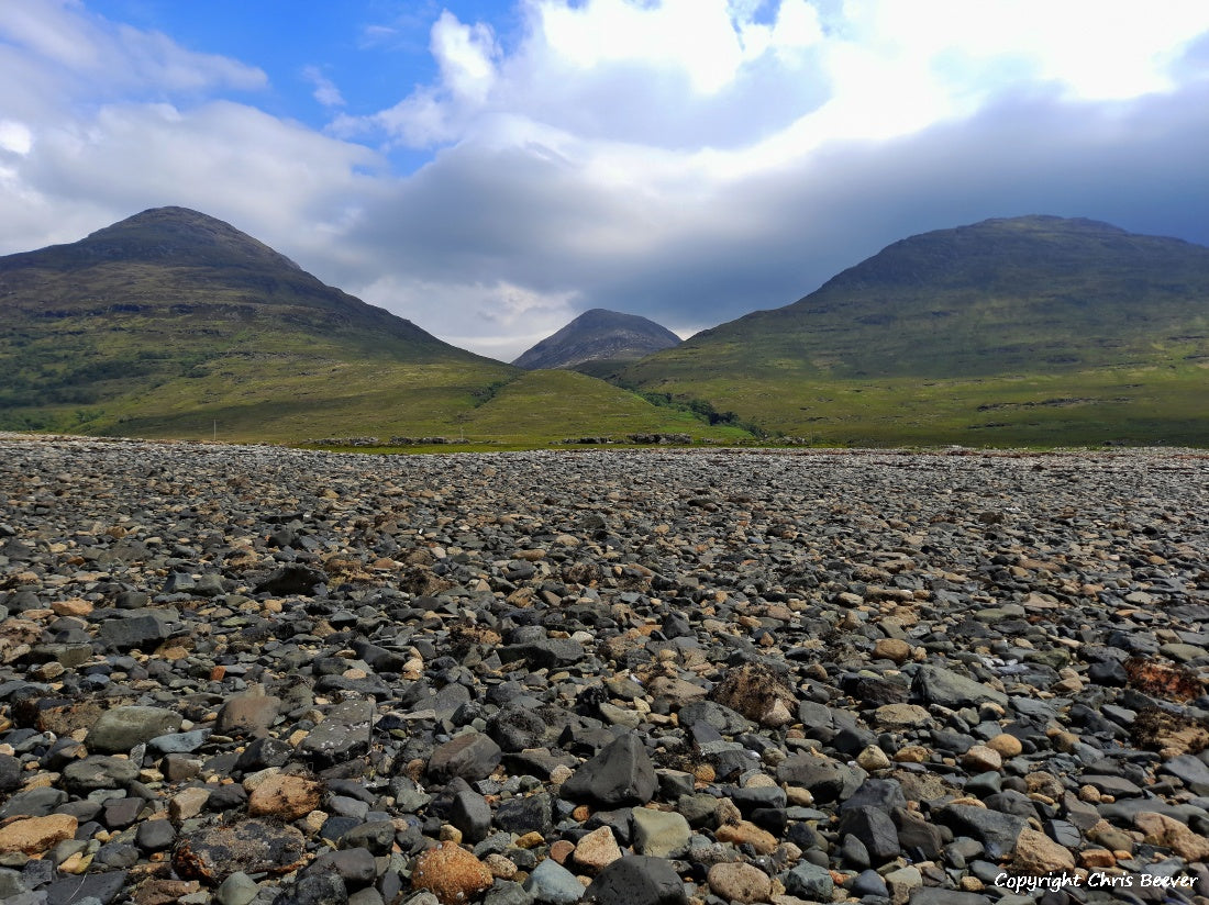 Loch na Keal Isle of Mull Scotland UK Landscape wall art and home office décor by Wigan UK Landscape Artist and Photographer Christopher Beever Available as a S to XXXL Canvas, poster, aluminium, wooden, Acrylic, framed, print and other wall art or as a Cushion, sofa throw or blanket in the Eager Beever Printing Shop. 