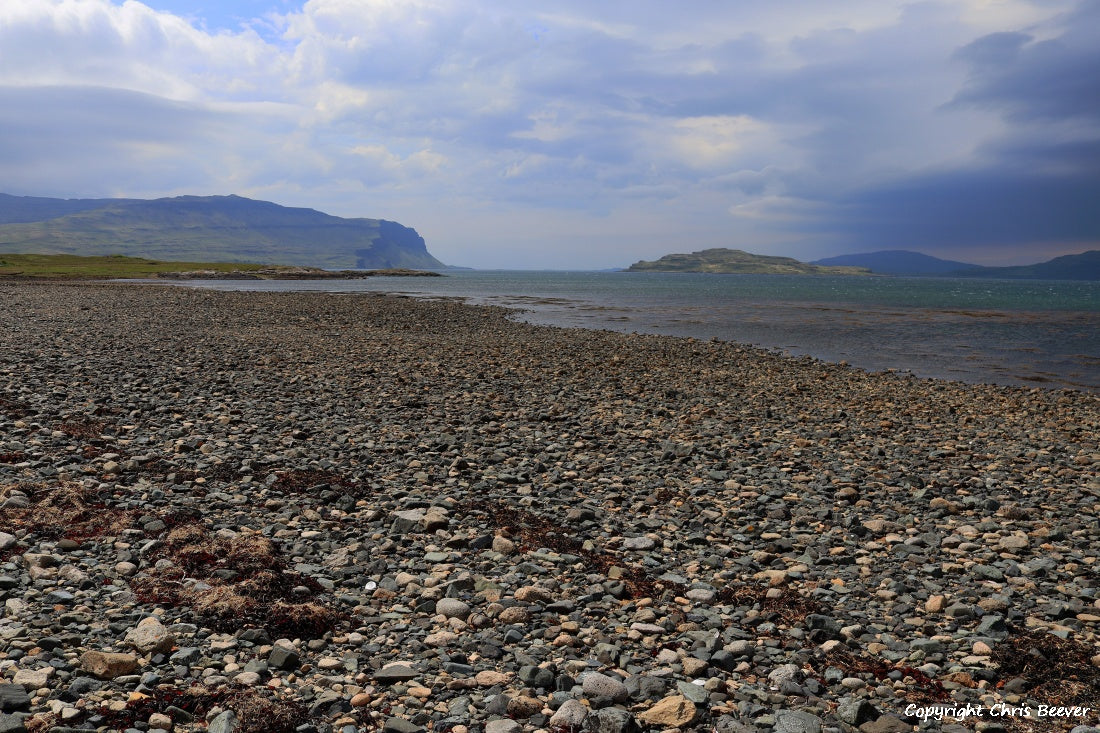 Loch na Keal Isle of Mull Scotland UK Landscape wall art and home office décor by Wigan UK Landscape Artist and Photographer Christopher Beever Available as a S to XXXL Canvas, poster, aluminium, wooden, Acrylic, framed, print and other wall art or as a Cushion, sofa throw or blanket in the Eager Beever Printing Shop. 