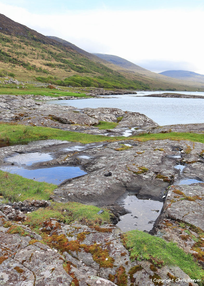 Loch na Keal Isle of Mull Scotland UK Landscape wall art and home office décor by Wigan UK Landscape Artist and Photographer Christopher Beever Available as a S to XXXL Canvas, poster, aluminium, wooden, Acrylic, framed, print and other wall art or as a Cushion, sofa throw or blanket in the Eager Beever Printing Shop. 