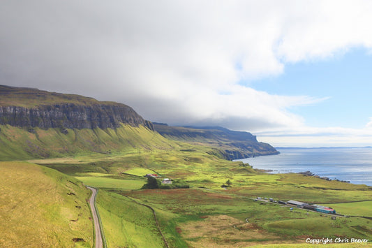 Loch na Keal Isle of Mull Scotland UK Landscape wall art and home office décor by Wigan UK Landscape Artist and Photographer Christopher Beever Available as a S to XXXL Canvas, poster, aluminium, wooden, Acrylic, framed, print and other wall art or as a Cushion, sofa throw or blanket in the Eager Beever Printing Shop. 