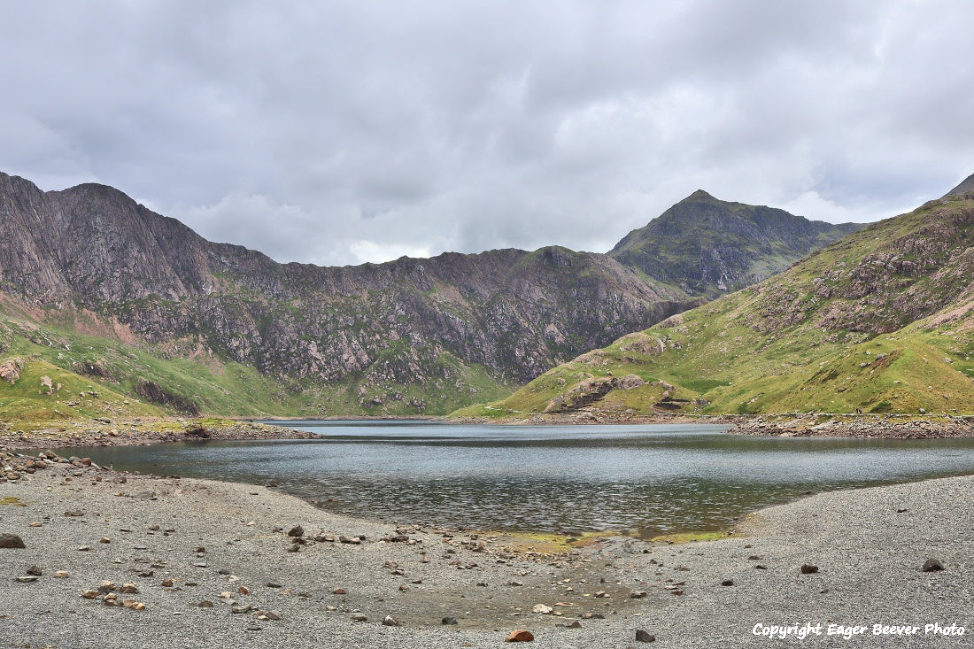 Snowdon Snowdonia Wales UK Landscape Paintings, wall art & home office décor by Wigan UK Landscape Artist and Photographer Christopher Beever Available as a S to XXXL Canvas, poster, aluminium, wooden, Acrylic, framed, print and other wall art or as a Cushion, sofa throw, blanket in the Eager Beever Printing Shop. 