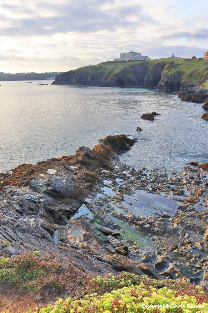 views of Newquay Cornwall UK Landscape art and home office décor by Wigan UK Landscape Artist and Photographer Christopher Beever Available as a S to XXXL landscape, Canvas, poster, aluminium, wooden, Acrylic, framed, print and other wall art or as a Cushion, sofa throw or blanket in the Eager Beever Printing Shop. 